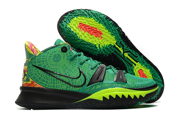 Men's Running Weapon Kyrie Irving 7 Green Shoes 009